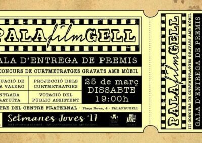 Gala entrega de Premios Palafilmgell 2017